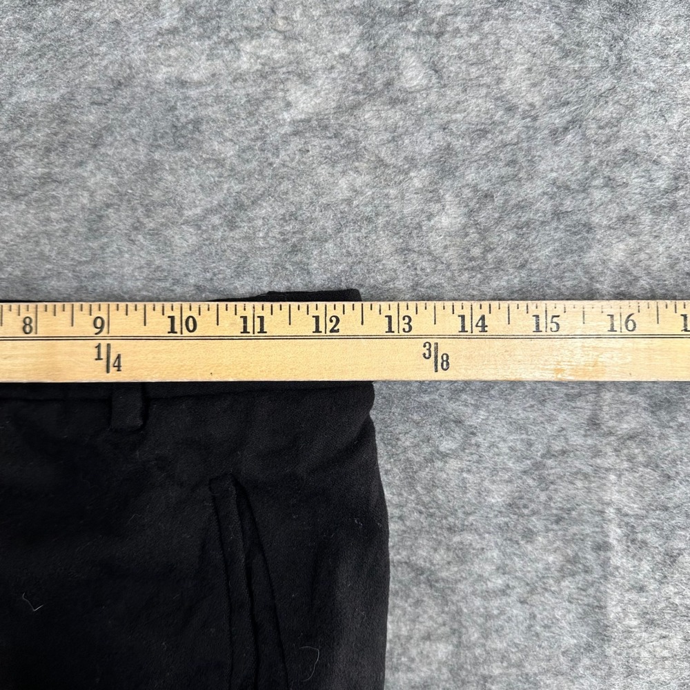 Ralph Lauren Purple Label Trousers Black Wool Womens 6 - Picture 6 of 11